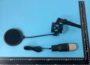 Microfone Gamer com Tripé RGB